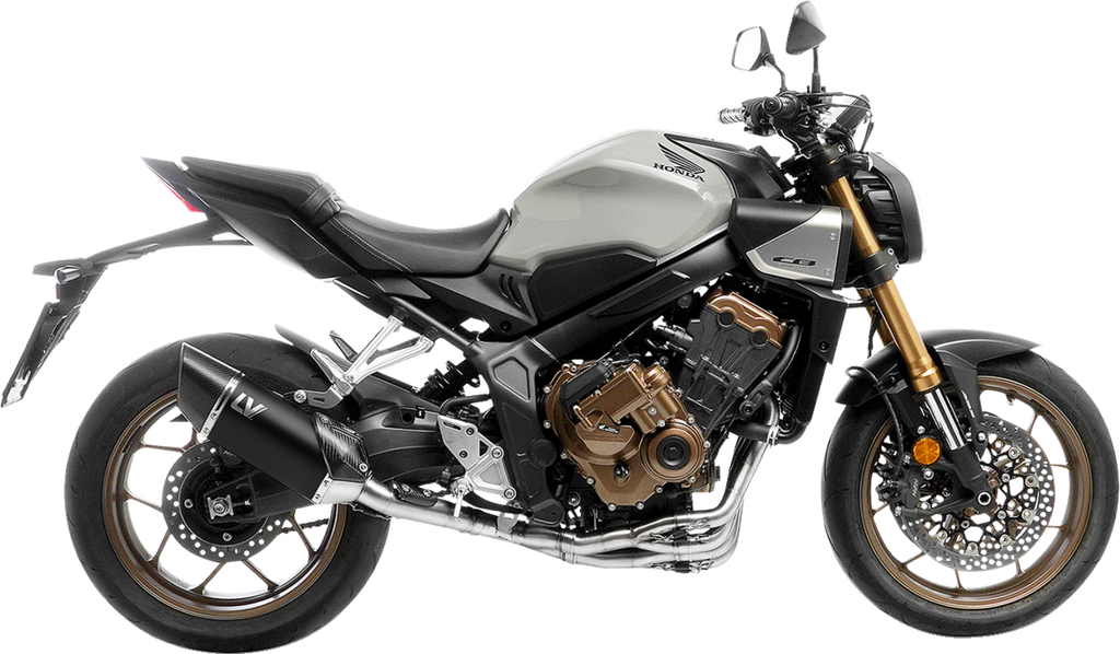 LEOVINCE LV-14 R Exhaust System - Black Edition - Honda CB/CBR 650 15611BU