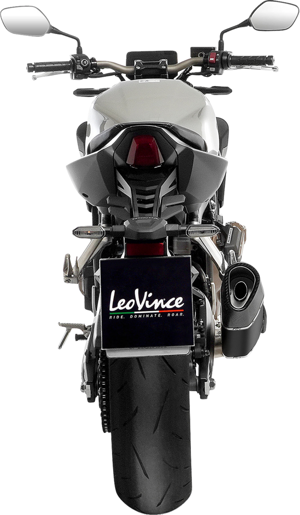 LEOVINCE LV-14 R Exhaust System - Black Edition - Honda CB/CBR 650 15611BU