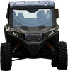 RAVEK Front Bumper/Skid Plate with White Lights - Black - RZR XP 1000 64-317BKL