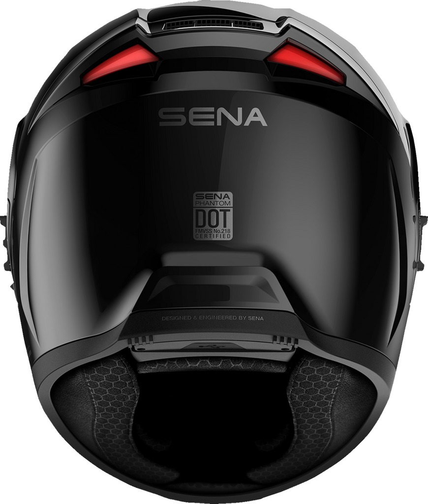 SENA Phantom Helmet - Matte Black - Medium PHANTOM-MB00M3