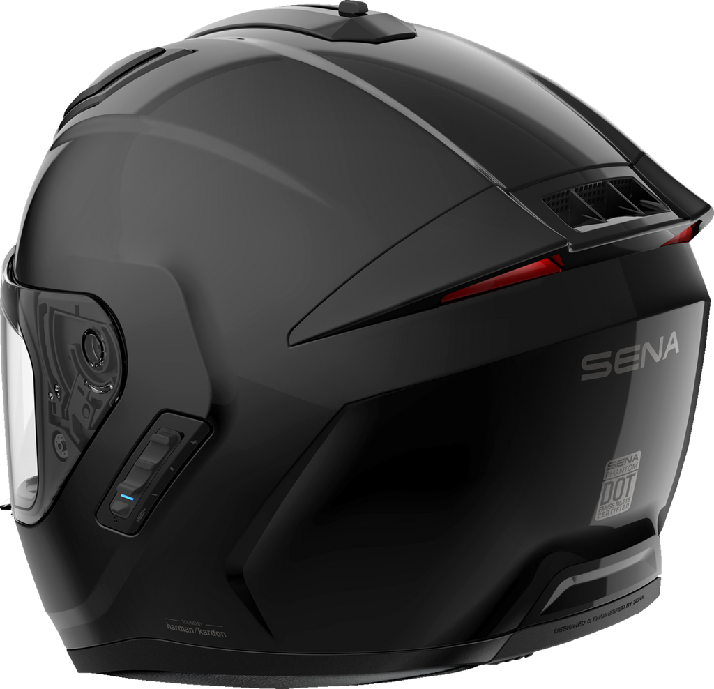 SENA Phantom Helmet - Matte Black - 2XL PHANTOM-MBXXL3