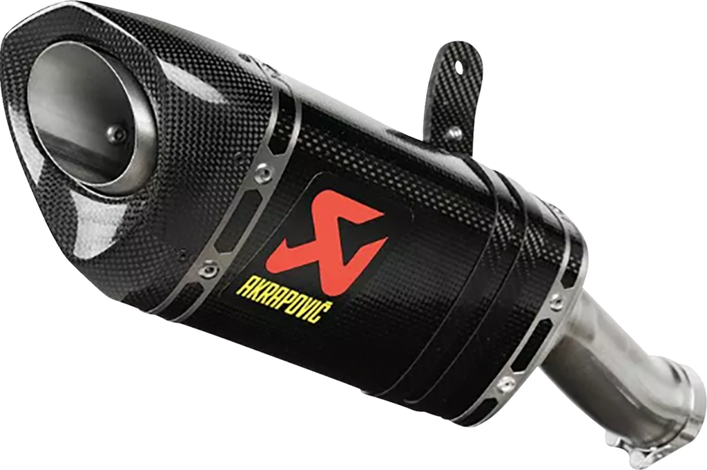 AKRAPOVIC Slip-On Line Muffler - Carbon Fiber - CFMOTO 450SR/NK S-CF4SO1-APC