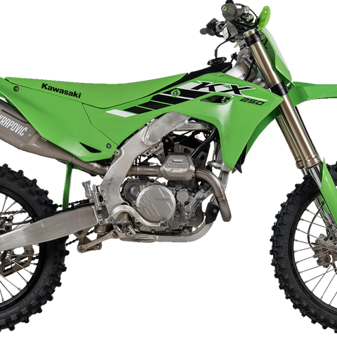 AKRAPOVIC Evolution Line Exhaust System - Kawasaki KX250 S-K2MET10-FDHLTA