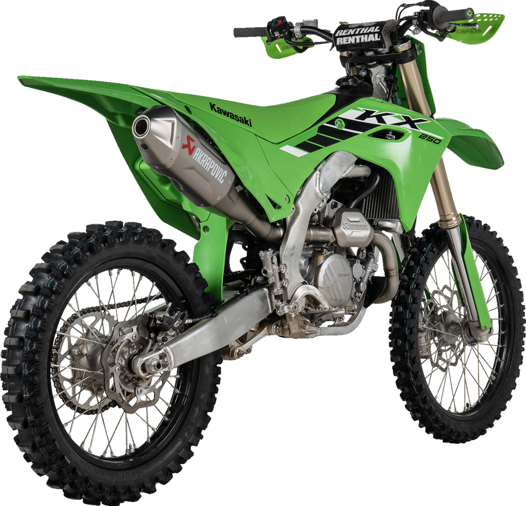 AKRAPOVIC Evolution Line Exhaust System - Kawasaki KX250 S-K2MET10-FDHLTA