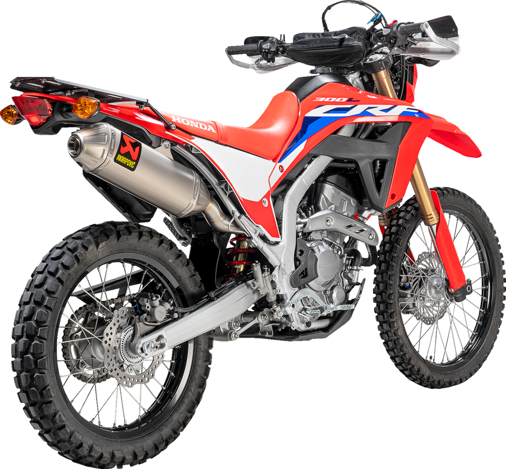 AKRAPOVIC Slip-On Line Muffler - Titanium - Honda CRF300L S-H3SO11-BNTA