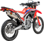 AKRAPOVIC Slip-On Line Muffler - Titanium - Honda CRF300L S-H3SO11-BNTA
