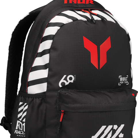 THOR Varsity Backpack - Black/Coral 3517-0563