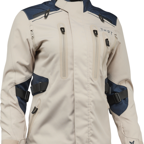 THOR Women's Range Jacket - Sand/Midnight - Medium 2921-0011