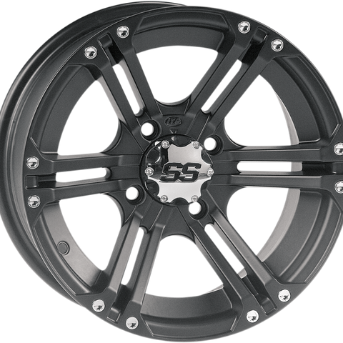 ITP Wheel - SS212 Alloy - Front - Black - 14x6 - 4/137 - 4+2 1422233536B
