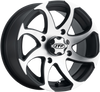 ITP Wheel - Twister? - Directional - Front/Rear | Right - Machined Black - 14x7 - 4/110 - 5+2 1422326536BR