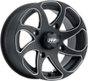 ITP Wheel - Twister? - Directional - Front/Rear | Right - Milled Black - 14x7 - 4/137 - 5+2 1422328727BR
