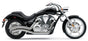 Speedster Swept F/S Chrome Hon Vt1300cr/Cs/Ct/Cx 10 19