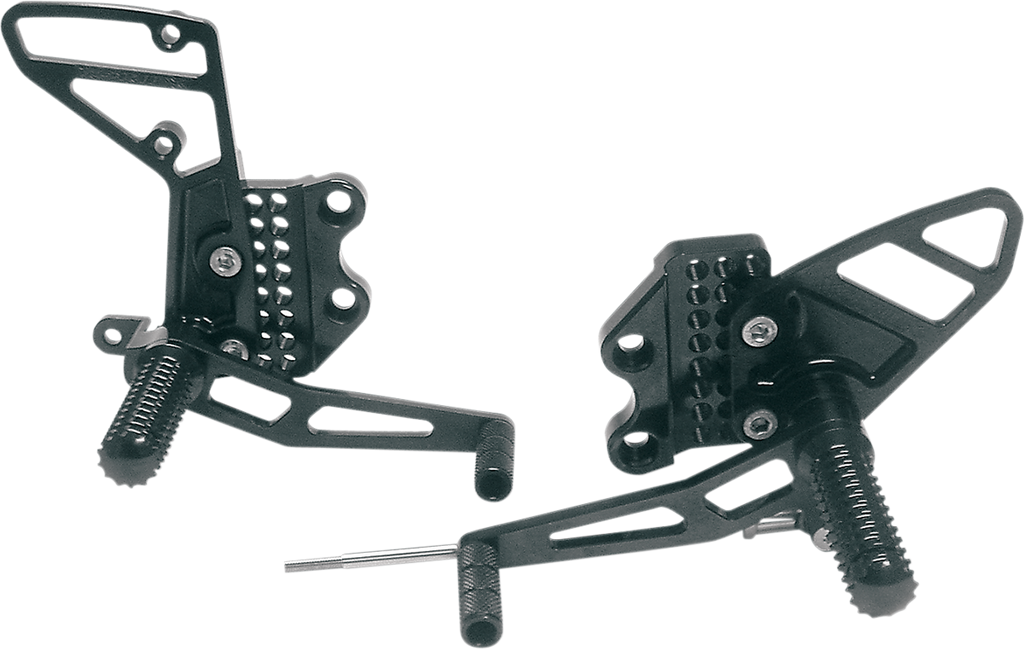 VORTEX Rearset - Black - CBR600/1000RR RS205K