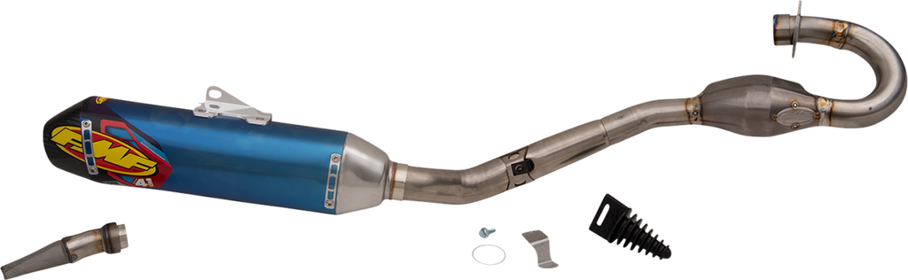 FMF 4.1 RCT Exhaust with MegaBomb - Anodized Titanium 042373