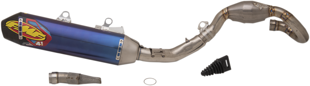 FMF 4.1 RCT Exhaust with MegaBomb - Anodized Titanium 045637