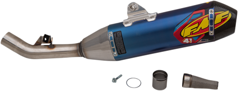 FMF Factory 4.1 RCT Muffler - Anodized Titanium 041587