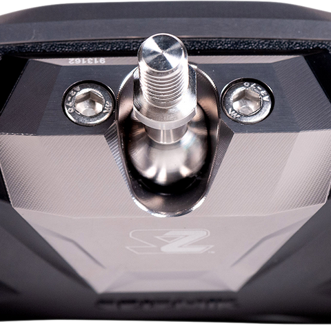 SEIZMIK Mirror - Halo R - Rear View - Rectangle - Silver - Defender 56-18015