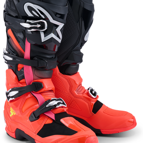 Tech 7 Black/Red Fluo/Pink Fluo 12