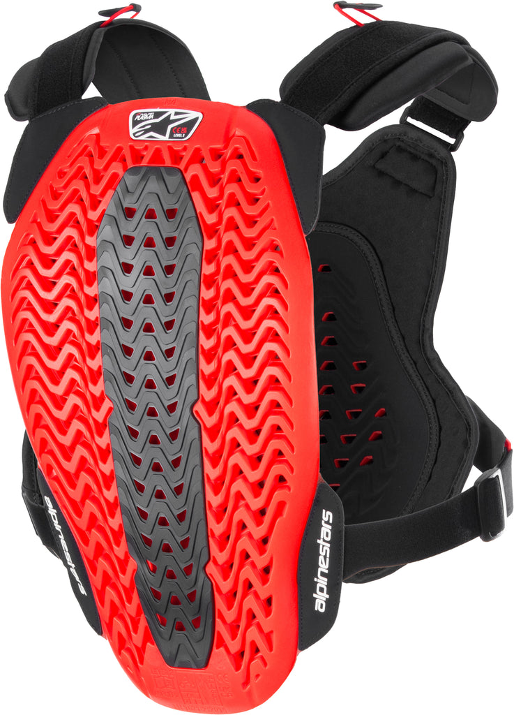 A 5 Plasma Chest Protector Black/Red/White Xs/Sm