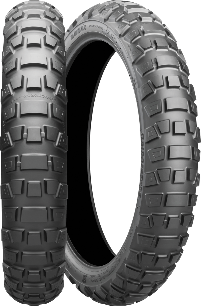 Tire Battlax Advcross Ax41 Fr 100/90 18 56p Bias Tl