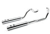 True Dual Headpipes Chrome Flh/Flt 07 08