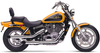 Blvd Slashcut Slip On Chrome Hon Vt1100 Spirit 97 07