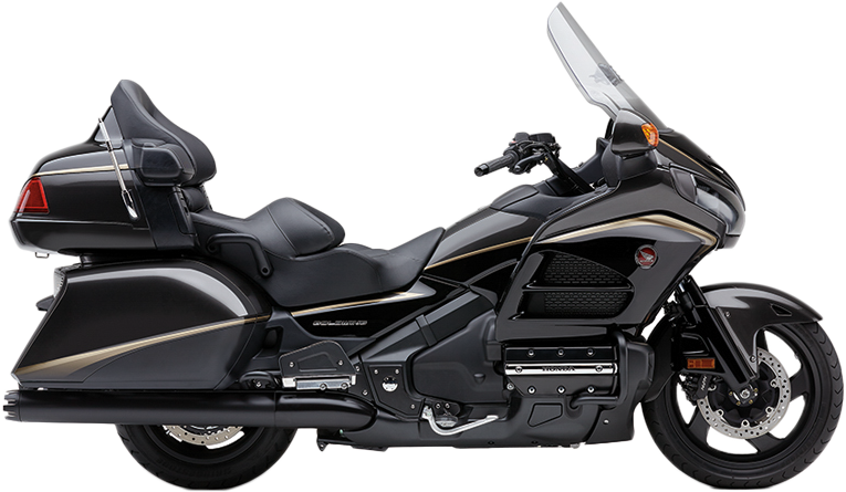 4" Slip On Dual Cut Tips Chr Hon Gl1800/F6b