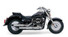 Blvd Slashcut Slip On Chrome Yam V Star 650
