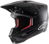S M5 Solid Helmet Black Matt Xl
