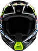 Sm3 Youth Wurx Helmet Blk/Ylw Fluo/Blue/Red  Ym