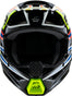 Sm3 Youth Wurx Helmet Blk/Ylw Fluo/Blue/Red  Yl
