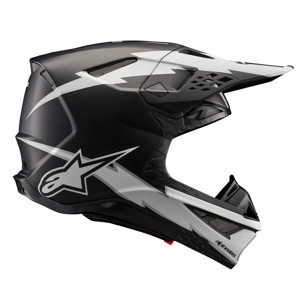 Supertech S M10 Ampress Helmet Black/White Matt Xl