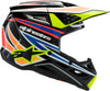 Sm3 Youth Wurx Helmet Blk/Ylw Fluo/Blue/Red  Ym