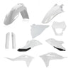 Full Plastic Kit Gas White/Black