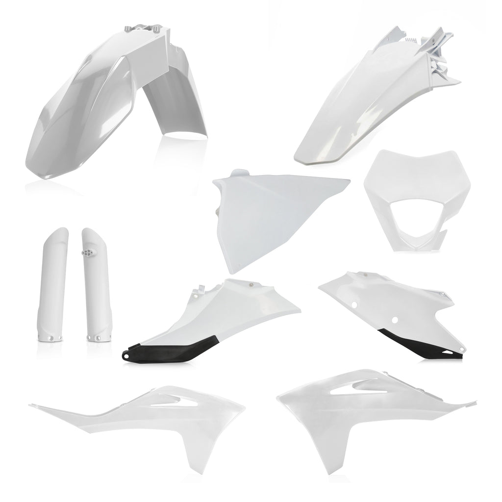 Full Plastic Kit Gas White/Black