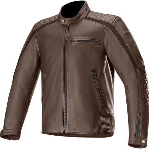 ALPINESTARS Hoxton v2 Jacket - Brown - US 42 / EU 52 3105520-80-52