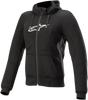 ALPINESTARS Stella Chrome Sport Jacket/Hoodie - Black - Large 4210920-10-L