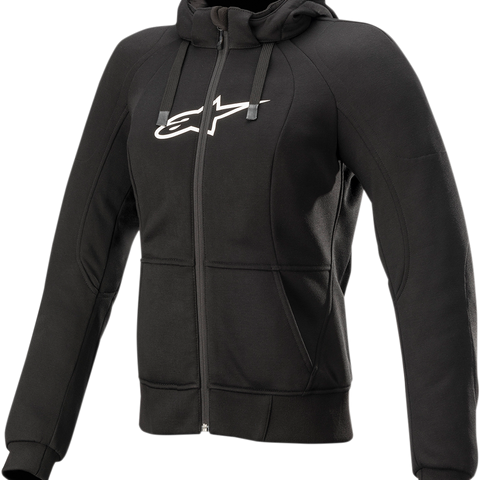 ALPINESTARS Stella Chrome Sport Jacket/Hoodie - Black - 2XL 4210920-10-2X