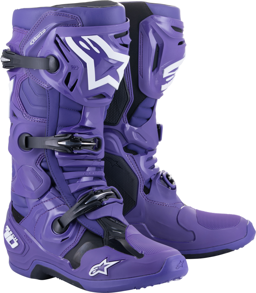 Tech 10 Boots Ultraviolet Black Sz 10