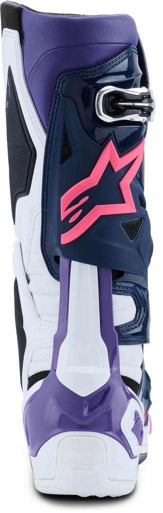 Tech 10 Wht/Violet/Nvy Bl/Pnk Fl 8