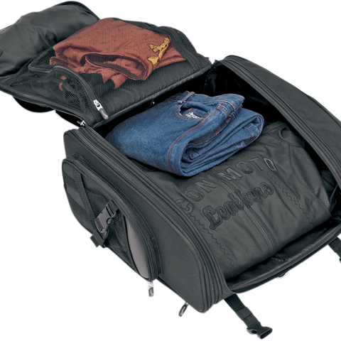 SADDLEMEN S2200E Expandable Sissy Bar Bag 3515-0080