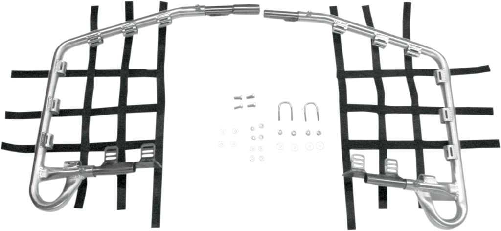 DG PERFORMANCE Nerf Bars - YFZ 450 - Natural/Black 60-4450