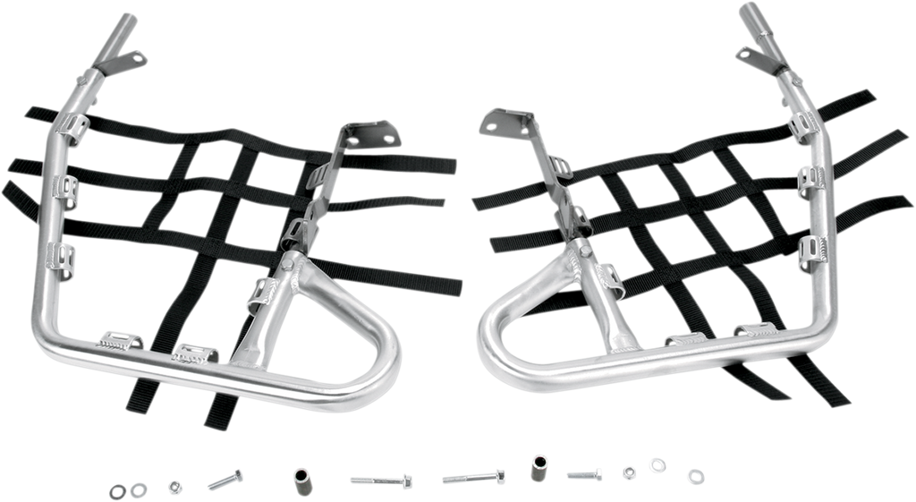 DG PERFORMANCE Nerf Bars - TRX 450R - Natural/Black 60-2450