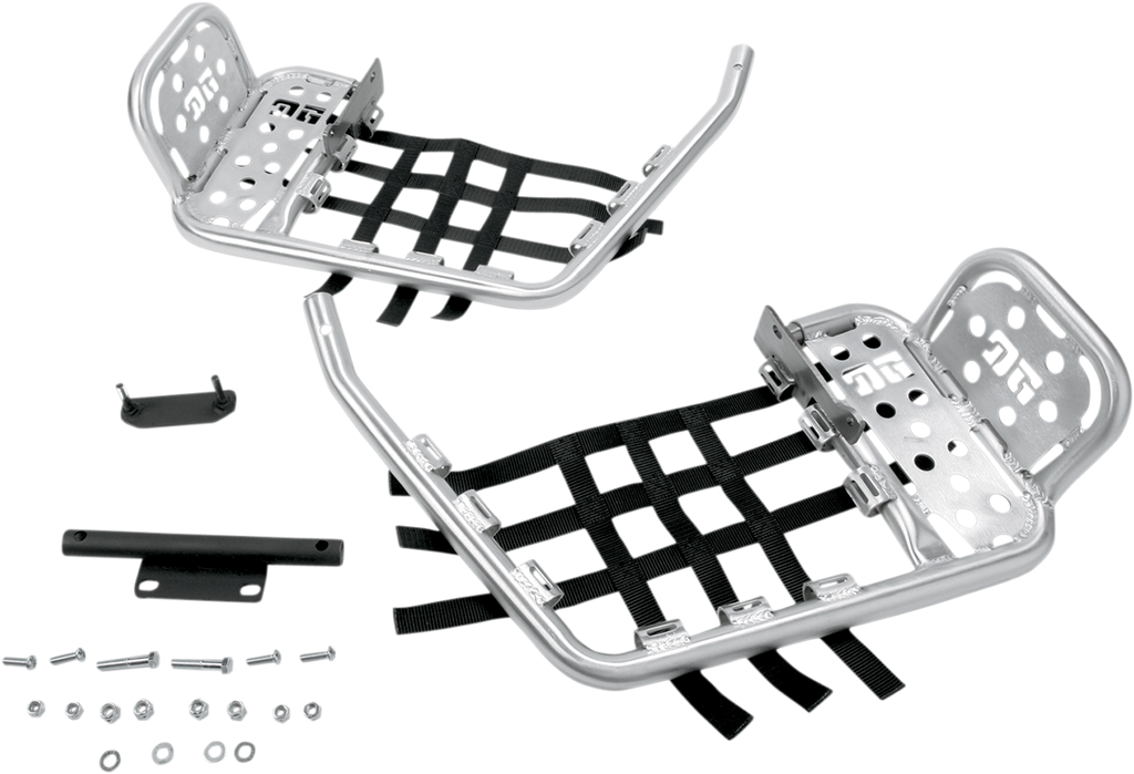 DG PERFORMANCE Heel Guard Nerf Bar- With Black Webbing - Yamaha 607-4170