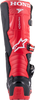 Honda Tech 7 Enduro Drystar Black/Bright Red Sz 6
