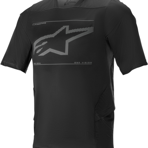 ALPINESTARS Drop 6.0 Short-Sleeve Jersey - Black - Medium 1766320-10-MD