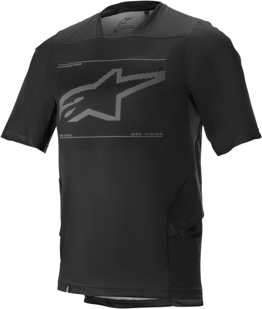 ALPINESTARS Drop 6.0 Short-Sleeve Jersey - Black - 2XL 1766320-10-2X
