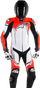 ALPINESTARS GP Plus v2 1-Piece Leather Suit - White/Black/Red Fluorescent - US 44 / EU 54 3150518-233-54