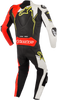 ALPINESTARS GP Plus v2 1-Piece Leather Suit - Black/White/Red Fluorescent/Yellow Fluorescent - US 44 / EU 54 3150518-1236-54