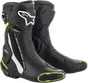ALPINESTARS SMX+ Boots - Black/White/Yellow Fluorescent - US 8 / EU 42 2221019-125-42